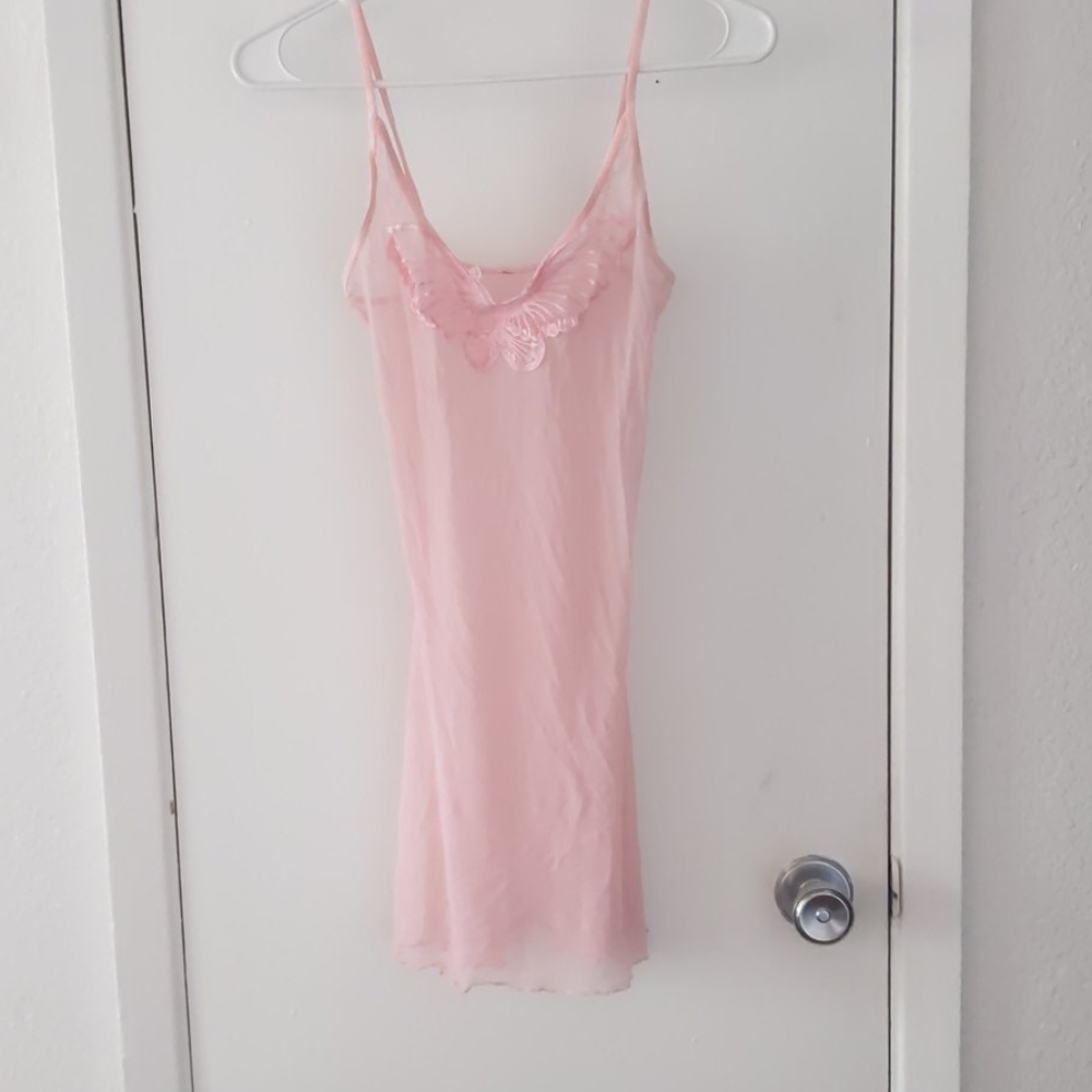 Pink Butterfly Lingerie